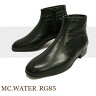 【送料無料】メンズの通勤レインブーツ　紳士　マックウォーター完全防水革靴　RG-85 【smtb-ms】