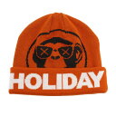 HOLIDAY(HOLIDAY) CIRCLELOGO ビーニー ORG (Men's)