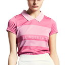 J.LINDEBERG ゴルフウエア レディース Corinna-TX ジャカードポロシャツ 072-22340-073 (レディース)
