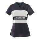 J.LINDEBERG ゴルフウエア レディース Corinna-TX ジャカードポロシャツ 072-22340-098 (レディース)