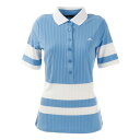 J.LINDEBERG ゴルフウエア レディース Natasha-Rib Jersey 半袖ポロシャツ 072-22348-094 (レディース)
