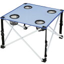 キャンピングフィールド(Camping Field) 【オンラインストア限定SALE】コンパクト レジャーテーブル 簡易テーブル キャンプ 554F7CM1023 BLU アウトドア (Men's、Lady's)