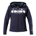 ディアドラ(diadora) ロゴフーディージャケット DTP0142-68 【 レディース ジャケット テニス バドミントン ウェア 】 (レディース)