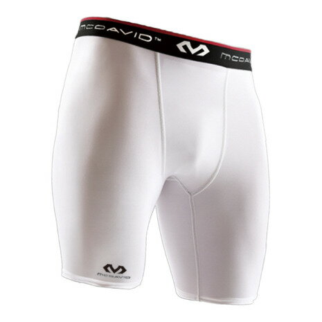 マクダビッド（McDavid） コンプレッション ショーツ M706WHTの画像