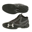アンダーアーマー(UNDER ARMOUR) マイクロGニホン プラス 1267986 BLK/CGY/MSV (Men's)