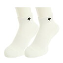 デサント(DESCENTE) スーパーショートソックス 2足組 DVB-9435S2 WBK20-23 (Lady's)