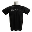 ファイテン(PHITEN) 【ゼビオグループ限定】 半袖Tシャツ 切替ロゴ 3118JG30000 (M
