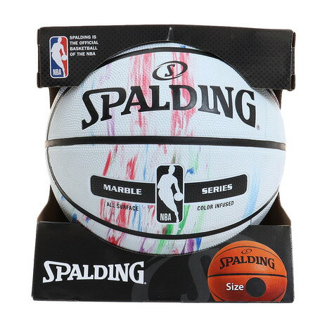 スポルディング（SPALDING） マーブルコレクション マルチ ラバー 7号球 83-636Z （Mens）の画像