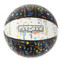 タチカラ(TACHIKARA) PACMAN MAZE バスケットボール SB7-556 BLKXWHT (メンズ)