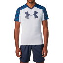 アンダーアーマー(UNDER ARMOUR) ラグビープラクティスTシャツ #1312828 WHT/MDN/MD