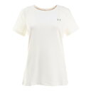 アンダーアーマー(UNDER ARMOUR) ヒートギアアーマー 半袖シャツ #1343028 WHT/MSV AT (Lady's)