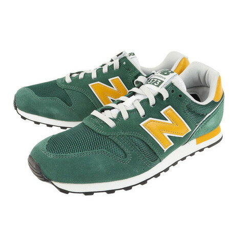 ニューバランス（new balance） スニーカー 緑 グリーン イエロー ML373 VR2 D スポーツシューズ 靴 シューズ メンズ （メンズ）