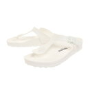 ビルケンシュトック(BIRKENSTOCK) サンダル ぺたんこ ギゼ EVA(Gizeh EVA) 128221 WHT ホワイト 白 (メンズ、レディース)
