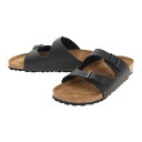 ビルケンシュトック(BIRKENSTOCK) サンダル レディース ぺたんこ ストラップサンダル Nevada BF 1017339 BLK ブラック 黒 (レディース)