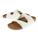 ビルケンシュトック(BIRKENSTOCK) サンダル レディース ぺたんこ ストラップサンダル Nevada BF 1017340 WHT ホワイト 白 (レディース)