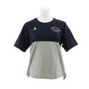 ルコック スポルティフ(Lecoq Sportif) Tシャツ 半袖 ゆるTシャツ QMWNJA12XB NVY (Lady's)