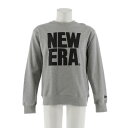 ニューエラ(NEW ERA) CREW NECK BASIC BIGN ビッグロゴ スウェット 長袖 Tシャツ 11474193 (Men's)