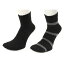 クー(Coo.) ヒートクロス 二重編みソックス 2足組 894Q5OK8063BK-B (Men's)