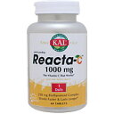 リアクタC 1000mg＋バイオフラボノイド 60粒[サプリメント/健康サプリ/サプリ/ビタミン/ビタミンC/栄養補助/栄養補助食品/アメリカ/国外/タブレット/サプリンクス/通販/楽天]【価格改定対象品】