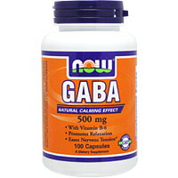 ギャバ GABA（ガンマアミノ酪酸）＋B6 100粒【SBZcou1208】