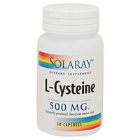 Lシステイン 500mg（本場米国だけでなく、日本でも人気のSolaray/激安ソラレー社製）【SBZcou1208】