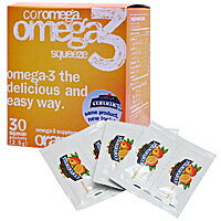 コロメガ オメガ3 スクィーズ （EPA・DHA含有）※オレンジ風味【SBZcou1208】