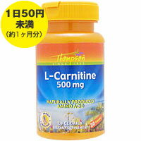 Lカルニチン 500mg 30粒【SBZcou1208】