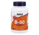 ビタミンB50 コンプレックス 100粒 サプリメント 健康サプリ サプリ ビタミン ビタミンB群 now ナウ 栄養補助 栄養補助食品 アメリカ カプセル サプリンクス