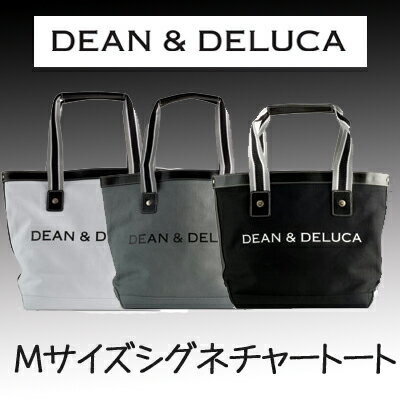 【USA限定】ディーンアンドデルーカ　DEAN & DELUCA Mサイズシグネチャートート