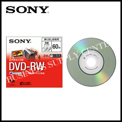 SONY テキ-DMW60A 録画用DVD-RW 8cmDVDカメラ用 2.8GB 1ー2…...:supply-center:10014553