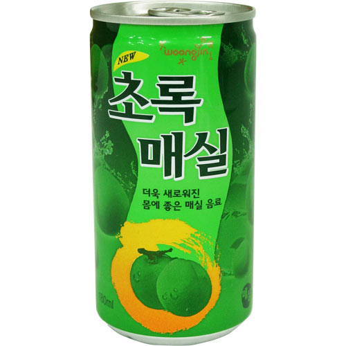 梅ジュース(缶）180ml韓国直輸入