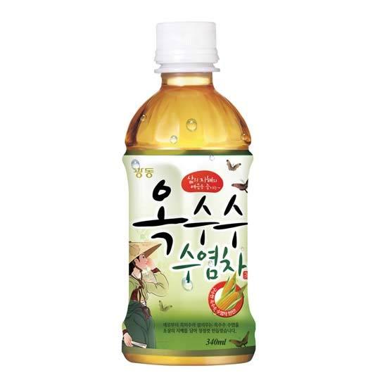 「韓国食品」☆ヒョンビンのガンドンとうもころしのひげ茶340ml☆