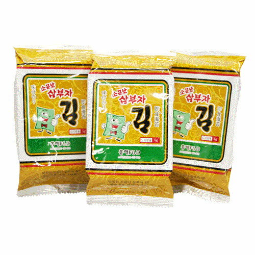 サンブザゴ−ルドのり−お弁当用(5gx3)1袋特上旨い韓国海苔