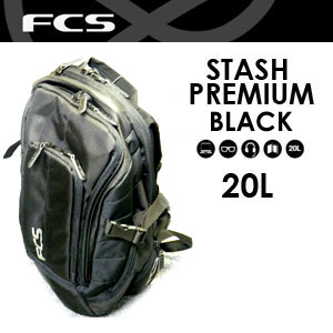 FCS,エフシーエス、バック,リュック●Stash Premium BLACK