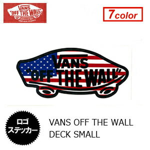 〔あす楽対応〕VANSバンズステッカー●VANS OFF THE WALL DECK SMALL VANS005