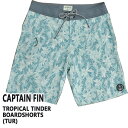 値下げしました!CAPTAIN FIN/キャプテンフィン TROPICAL TINDER BOARDSHORTS TUR 男