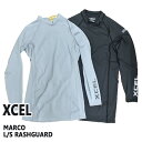 XCEL/エクセル メンズ 長袖 ラッシュガード MARCO L/S RASH GUARD UPF50+ サーフィン 男性用 UVカット_02P01Oct16