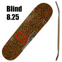 BLIND/ブラインド スケートボード デッキ OG STAND OUT RHM 8.25 RED/ORANGE DECK スケボーSK8
