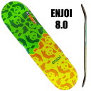 値下げしました!ENJOI/エンジョイ スケートボード デッキ CORNACOPIA HYB MULTI 8.0 DECK スケボーSK8