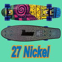 PENNY SKATEBOARDS/ペニースケートボード アメリカ限定モデル ETHIOPIA SKATE/エチオピア NICKEL/ニッケル 27 ミニクルーザースケボー 送料無料 ミニ_ショートSK8