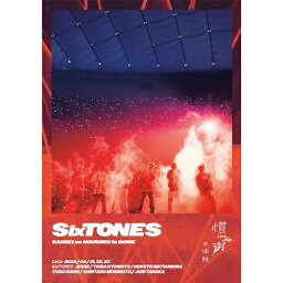 DVD / <strong>SixTONES</strong> / 慣声の法則 in DOME (通常盤) / SEBJ-16