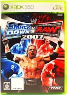 【中古】XBOX360ソフト WWE2007 Smack Down! vs Raw【画】