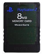 【中古】PS2ハード PlayStation2 専用メモリーカード(8MB) ゼン・ブラック【画】