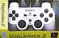 【中古】PS2ハード アナログコントローラ (DUALSHOCK 2) セラミック・ホワイト【画】
