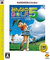 【中古】PS3ソフト みんなのGOLF 5[Best版]【画】