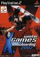 【中古】PS2ソフト ESPN winter XGames Snowboarding 2002【画】