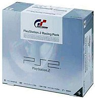 【中古】PS2ハード PlayStation2 Racing Pack【画】