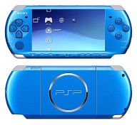 【中古】PSPハード PSP本体 バイブランド・ブルー(PSP-3000VB)【画】