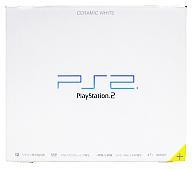 【中古】PS2ハード プレイステーション2本体 セラミック・ホワイト(SCPH-50000CW)【画】