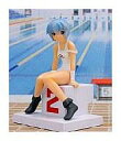 【中古】フィギュア 綾波レイ 水着白Ver. エクストラスクール水着フィギュア feat.ぽよよん・ろっくVer.2「新世紀エヴァンゲリオン」塗装済み完成品